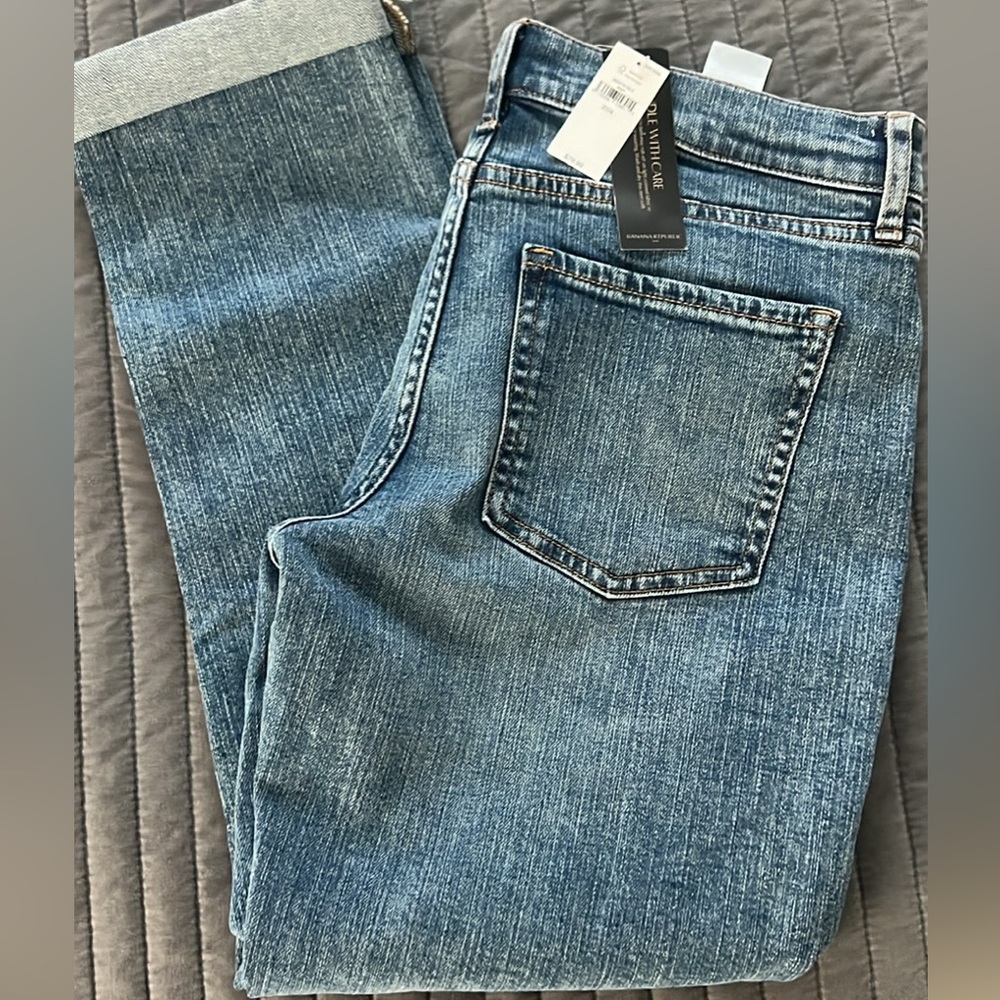 NWT Banana republic girlfriend Jean